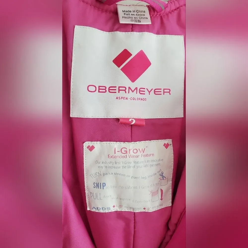 Obermeyer Snoverall Bib Snow Pants - Kids' Size 2